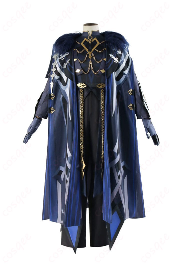 カピターノ コスプレ衣装の正面から見た全体画像。高い再現度で、原神のキャラクターを忠実に再現。