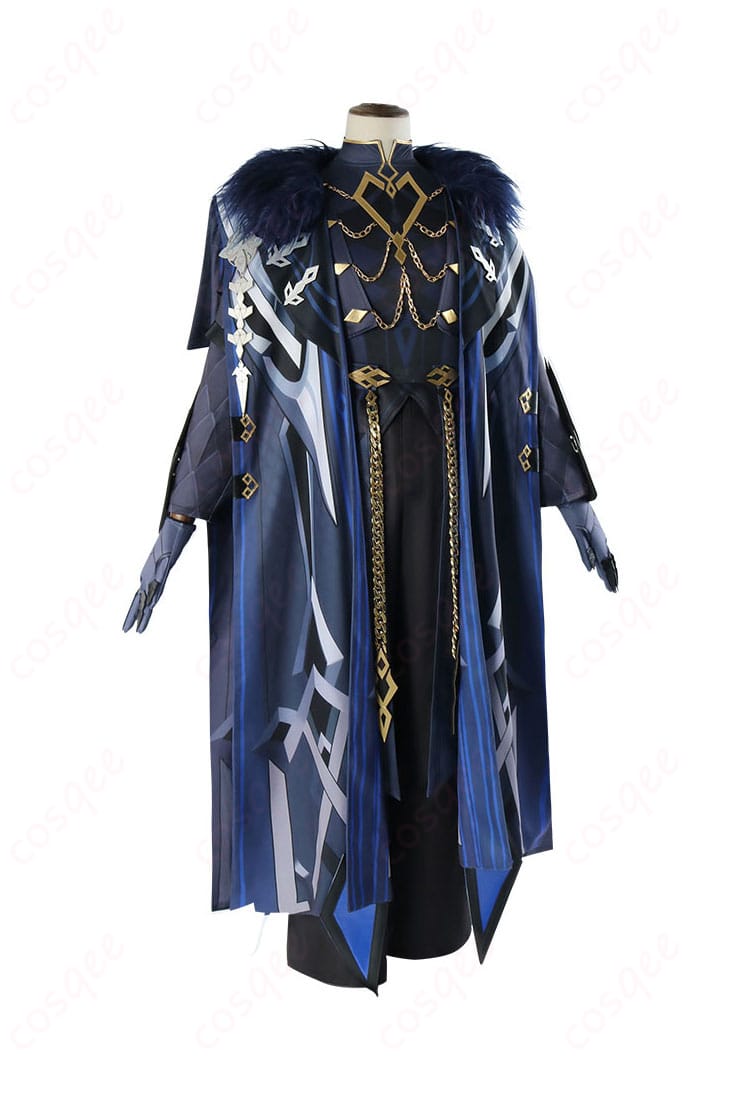 カピターノ コスプレ衣装の側面画像。衣装のディテールとシルエットが美しく表現されています。