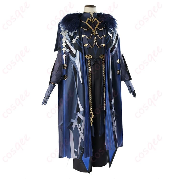 原神 カピターノ コスプレ衣装 重厚な軍装シルエットで存在感を放つ一着 - 2枚目の画像