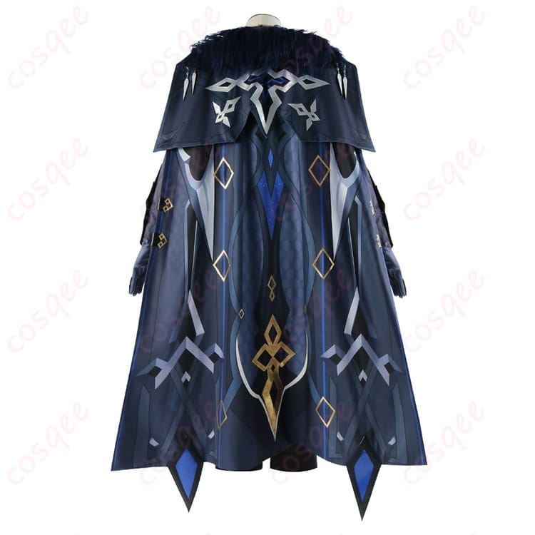 原神 カピターノ コスプレ衣装 重厚な軍装シルエットで存在感を放つ一着 - 3枚目の画像