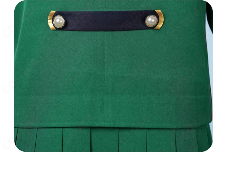 Edenコスプレ衣装の外套背面装飾詳細、アルバム『TRIP』衣装