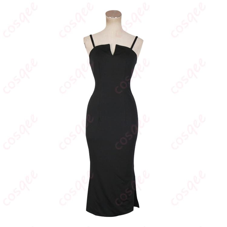 鋼の錬金術師 ラストの妖艶さを纏う黒ドレス コスプレ衣装｜美ラインで写真映え - 1枚目の画像