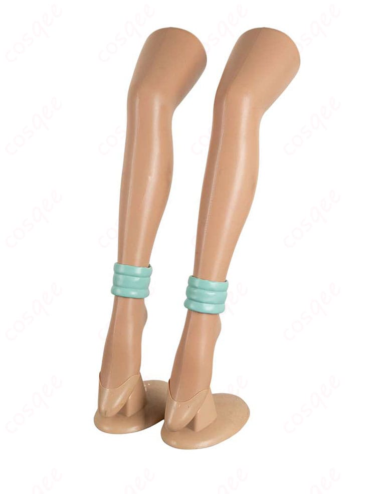 ルーシィ・ハートフィリア コスプレ衣装 踊り子 衣装 足飾りの装飾詳細