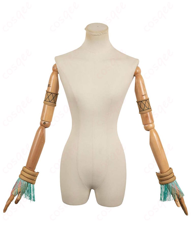 ルーシィ・ハートフィリア コスプレ衣装 踊り子 衣装 腕飾りの正面