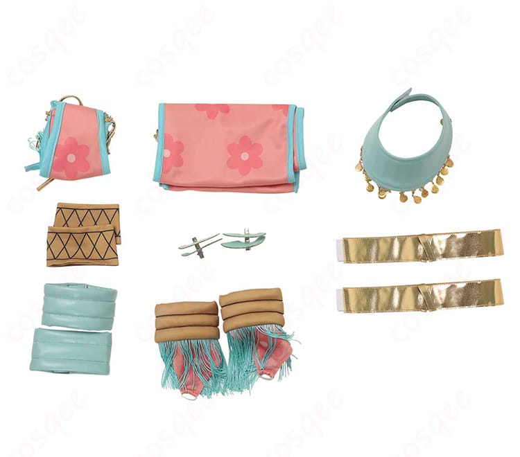 ルーシィ・ハートフィリア コスプレ衣装 踊り子 衣装のセット内容