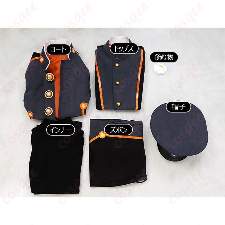 FGO 岸波白野（ザビ男）コスプレ衣装 端正でクールな佇まいを着やすく再現 - 7枚目の画像