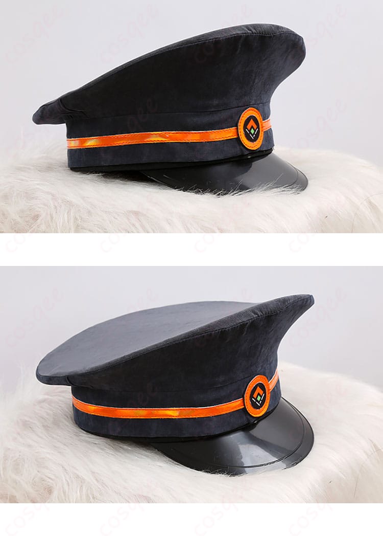 Fate/Grand Order 岸波白野(ザビ男) コスプレ衣装の帽子装飾。帽子のデザインと装飾の詳細が確認できます。