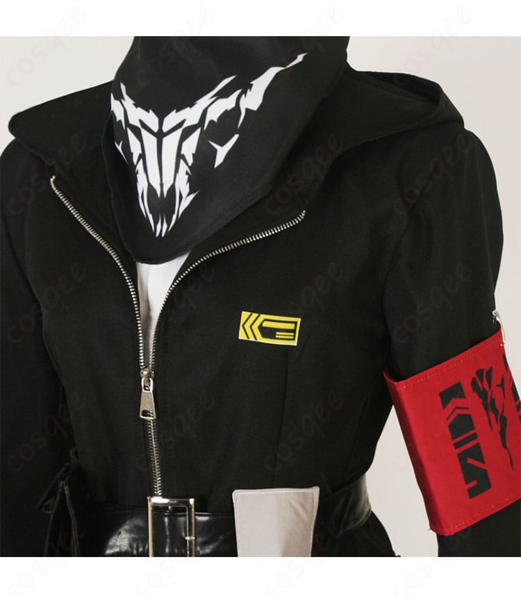 ドールズフロントライン M4 SOPMOD II コスプレ衣装 袖と胸前装飾詳細