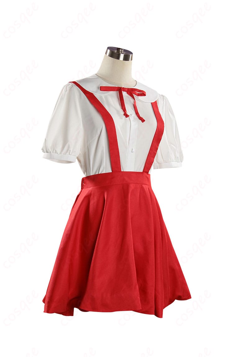 ちびまる子ちゃん さくらももこ コスプレ衣装の正面画像。高忠実度再現で、可愛らしいデザインを強調しています。コスプレ通販ならCOSCLT。