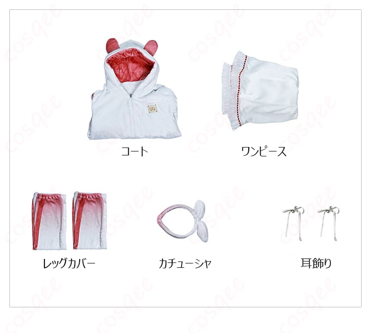 イヤリング装飾の細部画像。宝鐘マリンの特徴的なイヤリング。