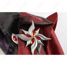 原神 アルレッキーノ 紅夜 コスプレ衣装 ダークエレガントな雰囲気で写真映えも抜群 - 4枚目の画像（サムネイル）