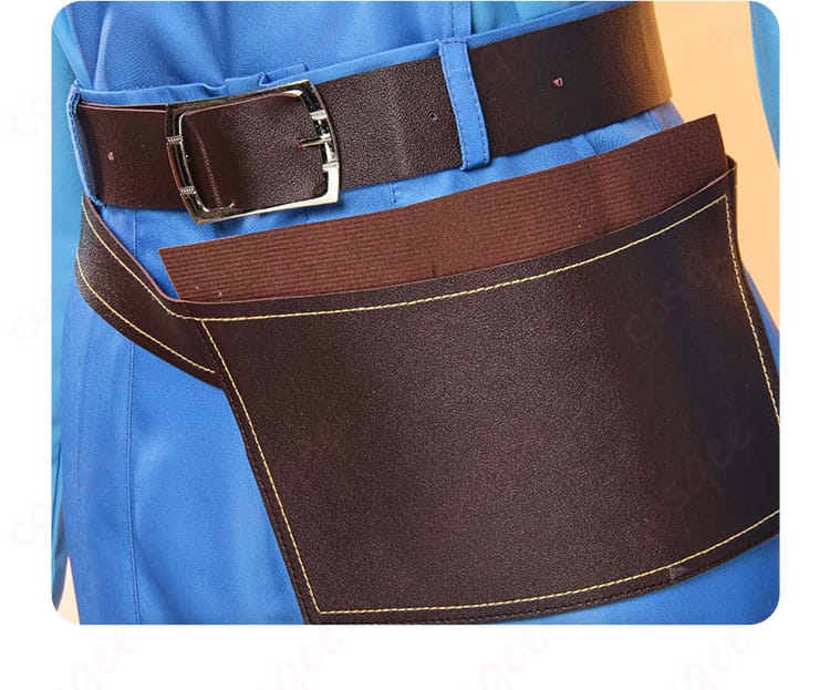 『第五人格』火災調査員(フロリアン・ブランド) コスプレ衣装 腰帯と腰飾りの装飾詳細