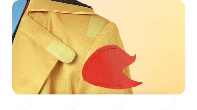 『第五人格』火災調査員(フロリアン・ブランド) コスプレ衣装 肩袖の装飾詳細