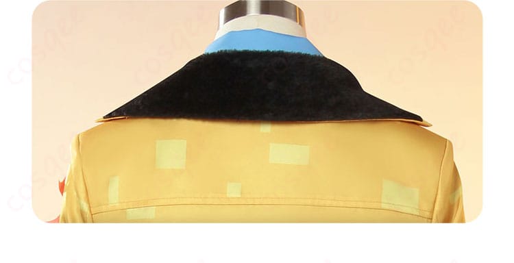 『第五人格』火災調査員(フロリアン・ブランド) コスプレ衣装 服の背面装飾詳細