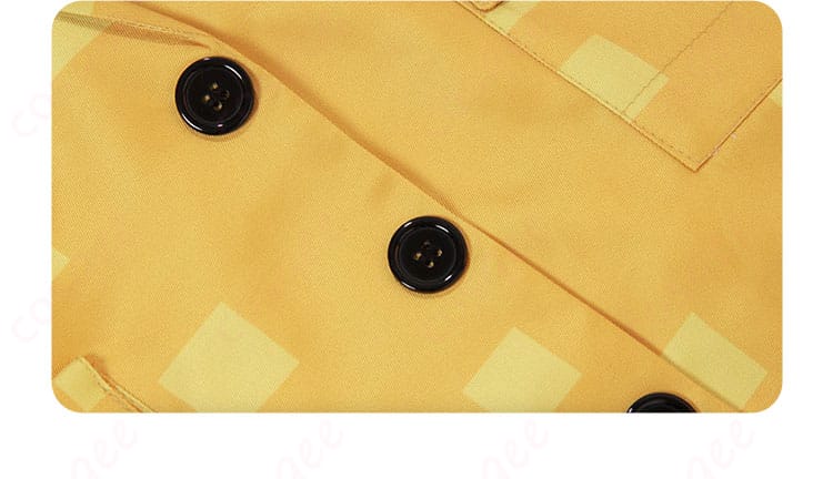 『第五人格』火災調査員(フロリアン・ブランド) コスプレ衣装 服の門襟装飾詳細