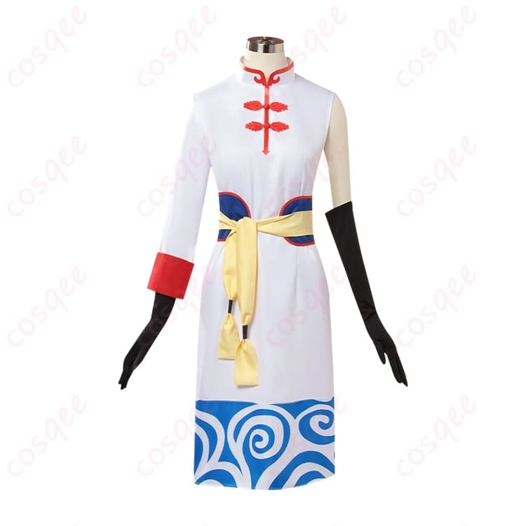 銀魂 神楽 5年後Ver. コスプレ衣装 黒×赤が映える大人シルエットでイベント主役に - 1枚目の画像