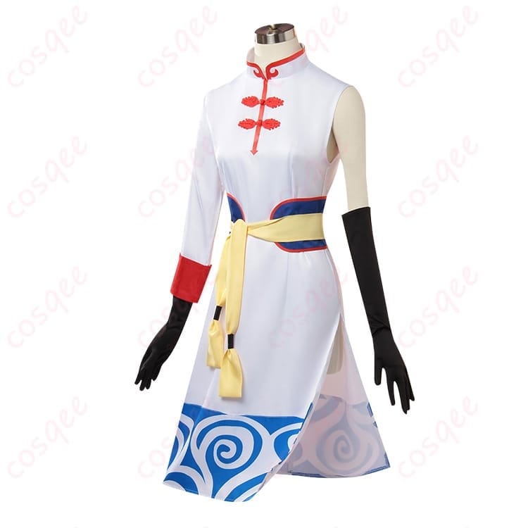 銀魂 神楽 5年後Ver. コスプレ衣装 黒×赤が映える大人シルエットでイベント主役に - 2枚目の画像