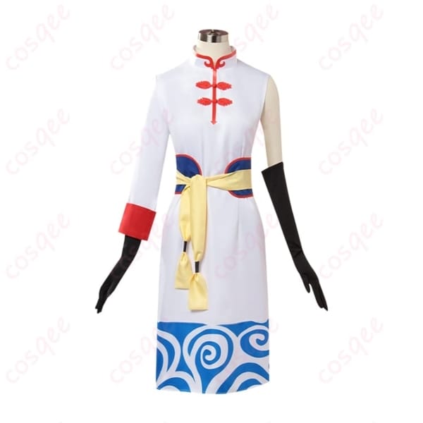 銀魂 神楽 5年後Ver. コスプレ衣装 黒×赤が映える大人シルエットでイベント主役に