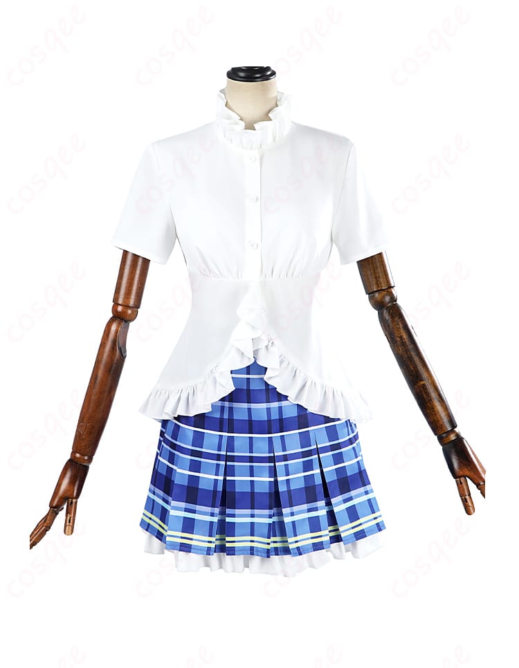 スクフェス2 コスプレ衣装に含まれる内搭短袖シャツの正面のディテール