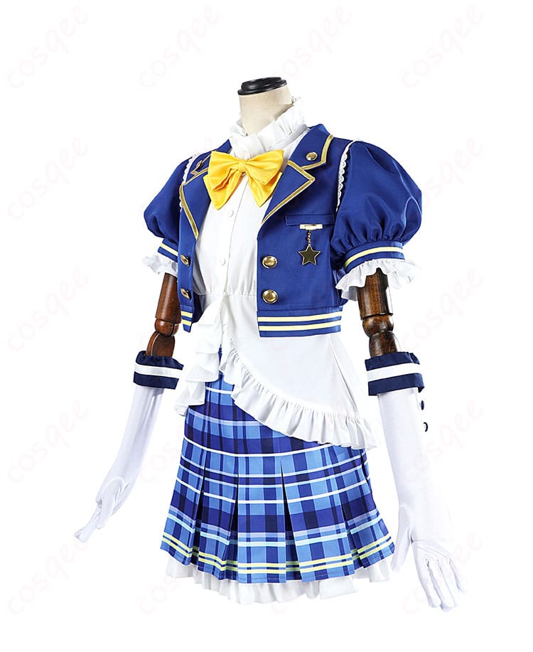 スクフェス2 コスプレ衣装の側面図。シルエットやディテールが確認できる画像