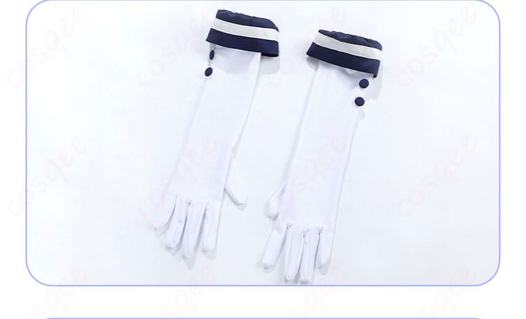 スクフェス2 コスプレ衣装の手袋部分の詳細。エレガントな仕上がり