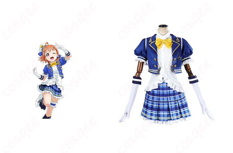 スクフェス2 コスプレ衣装 黒澤ダイヤ などのキャラクターが着用した商品正面の画像