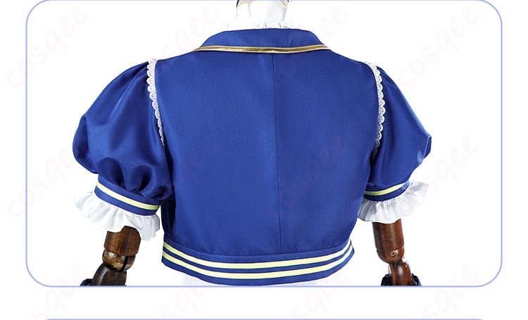 スクフェス2 コスプレ衣装の外套部分の背面の装飾ディテール