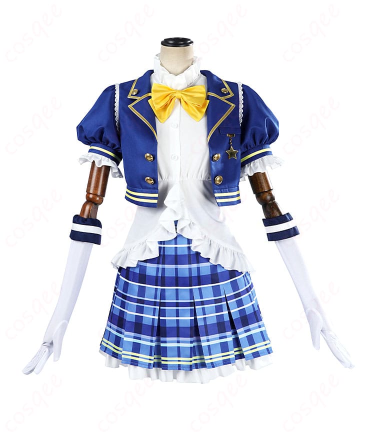 スクフェス2 コスプレ衣装の正面図。細部まで忠実に再現されたデザイン