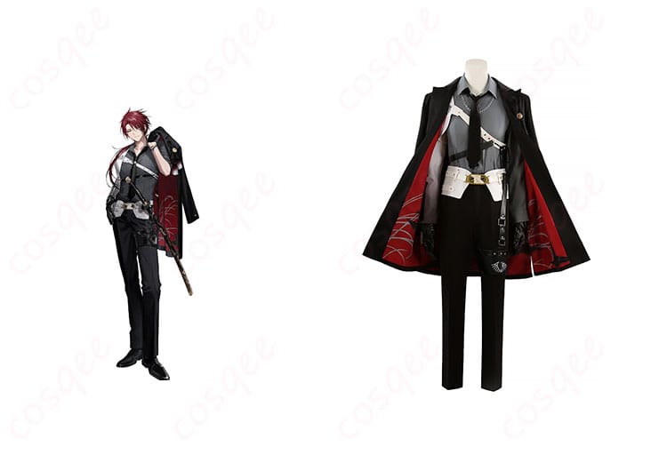 後家兼光 コスプレ衣装の詳細な再現が見られる正面とキャラクターの融合写真