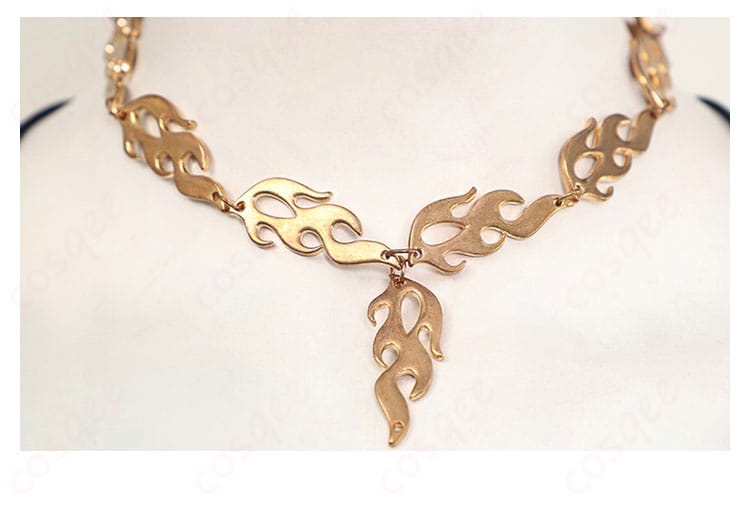 エルデンリング 永遠の女王マリカ コスプレ衣装のネックレス装飾の詳細