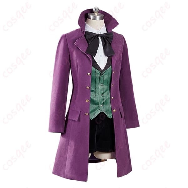 黒執事Ⅱ アロイス・トランシー衣装 貴族風セットアップで上品に映える一着