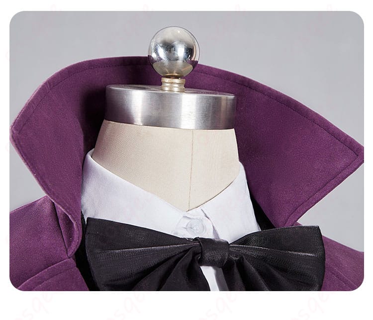 アロイス・トランシー コスプレ衣装の襟元のディテール - 精緻な仕上げ