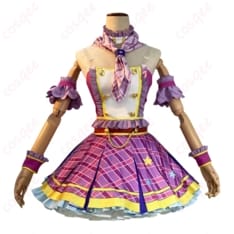 アイカツ！ 紫吹蘭のステージ衣装コスプレ クールに決まる華やかセット - 1枚目の画像（サムネイル）