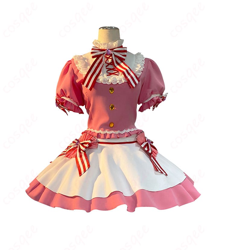 商品正面図のコスプレ衣装、スイートレストランスタイル。アイカツ!星宮いちごのコスプレコーディネート。