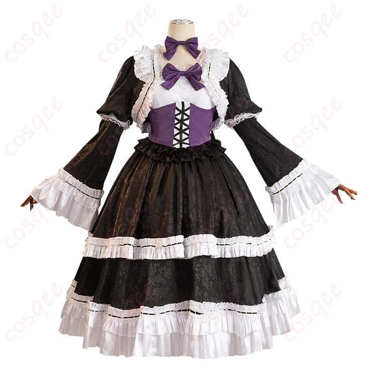 DEATH NOTE 弥海砂のゴシック可愛いコスプレ衣装 小物まで揃って写真映え抜群 - 1枚目の画像