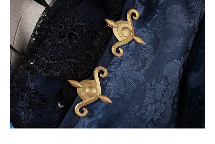 隠者(アルヴァ・ロレンツ)コスプレ衣装 衣襟装飾、細部にまでこだわり抜いたデザイン