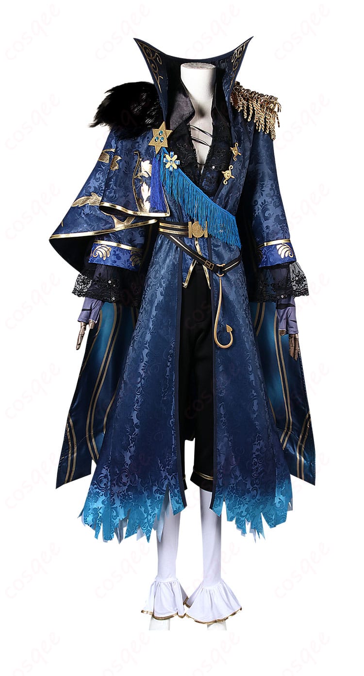 隠者(アルヴァ・ロレンツ)コスプレ衣装 正面図、高精細なディテールと忠実なデザイン