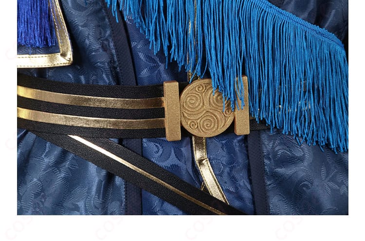 隠者(アルヴァ・ロレンツ)コスプレ衣装 腰ベルト装飾、機能的なデザイン