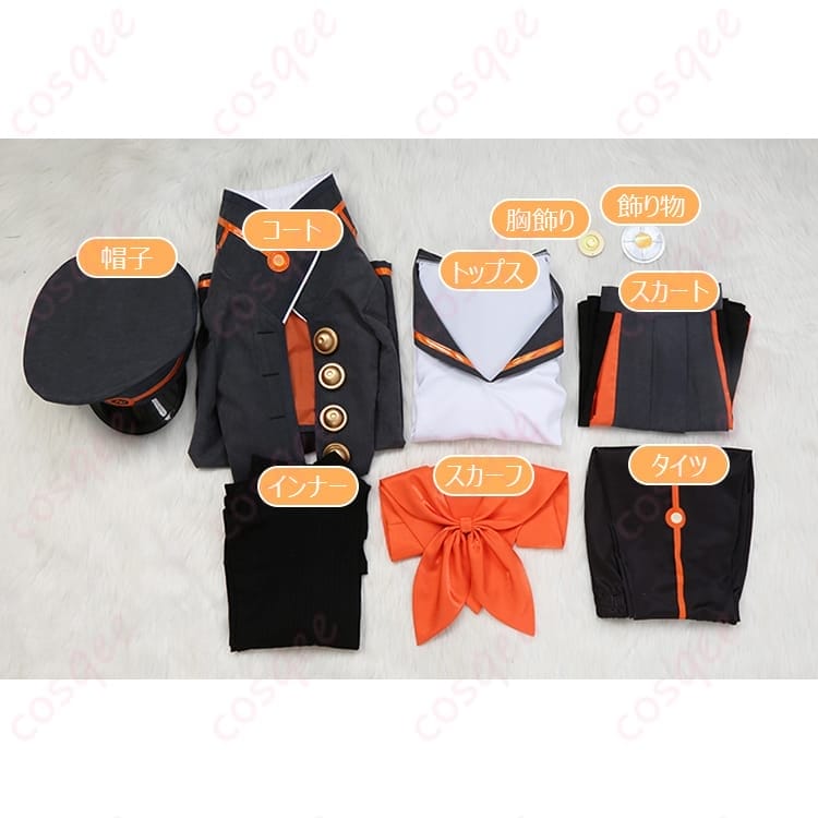 FGO 岸波白野（ザビ子）コスプレ衣装 赤黒の映える端正コーデでイベントも撮影も主役に - 8枚目の画像