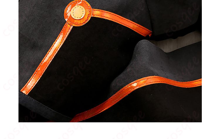 FGO 岸波白野(ザビ子) コスプレ衣装の衣領装飾詳細。高級感のある仕上がりとキャラクターにぴったりのデザイン。