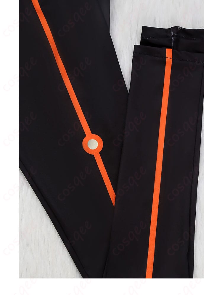 FGO 岸波白野(ザビ子) コスプレ衣装のパンツ装飾の詳細。実際のキャラクターに合わせたディテール。