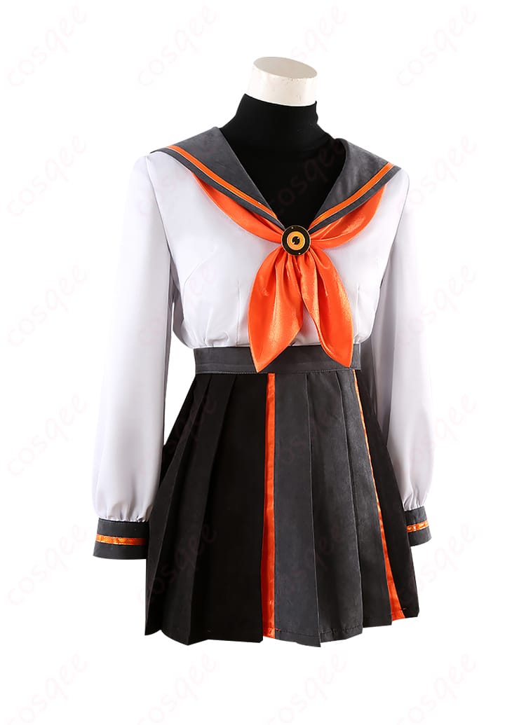 FGO 岸波白野(ザビ子) コスプレ衣装の襟元の装飾詳細。精緻な刺繍とデザインが施されています。