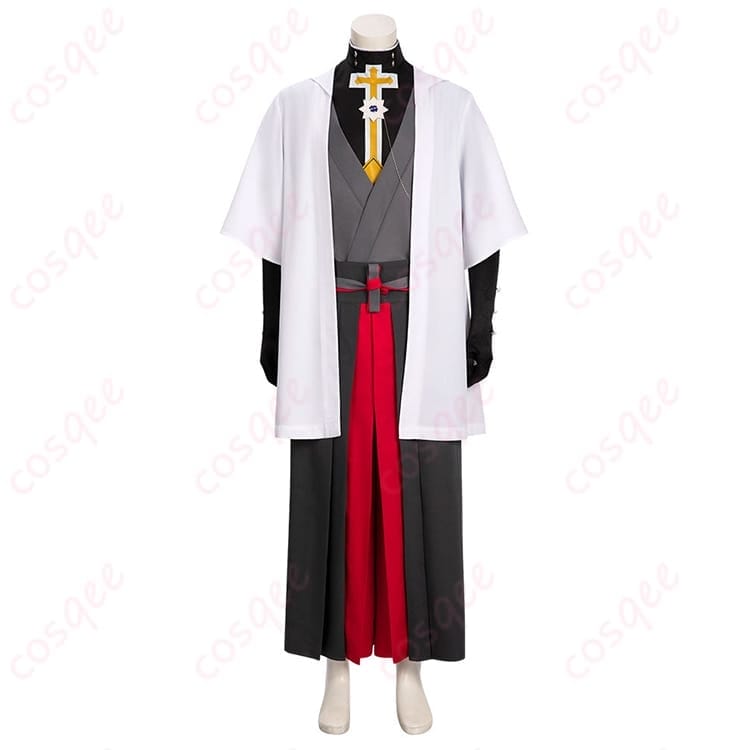 GUILTY GEAR STRIVE 飛鳥=R=クロイツの知的さを纏うロングコート系コスプレ衣装 - 1枚目の画像