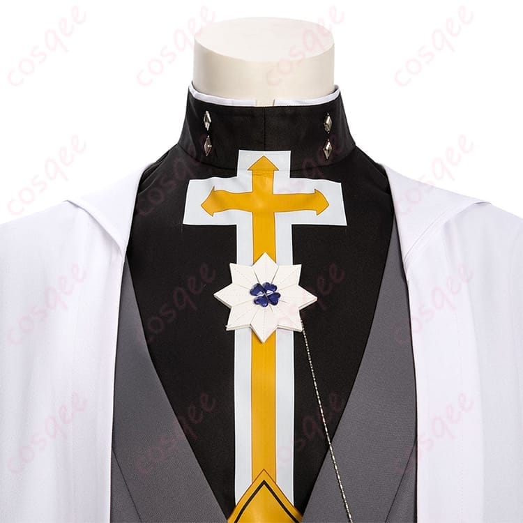 GUILTY GEAR STRIVE 飛鳥=R=クロイツの知的さを纏うロングコート系コスプレ衣装 - 5枚目の画像