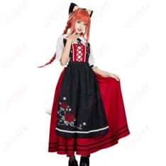 狼と香辛料 ホロ 民族衣装コスプレ｜素朴で可憐な雰囲気をまとう一式 - 4枚目の画像（サムネイル）