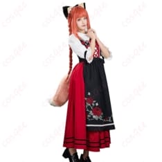 狼と香辛料 ホロ 民族衣装コスプレ｜素朴で可憐な雰囲気をまとう一式 - 3枚目の画像（サムネイル）