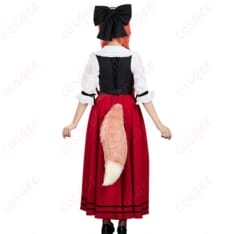 狼と香辛料 ホロ 民族衣装コスプレ｜素朴で可憐な雰囲気をまとう一式 - 6枚目の画像（サムネイル）