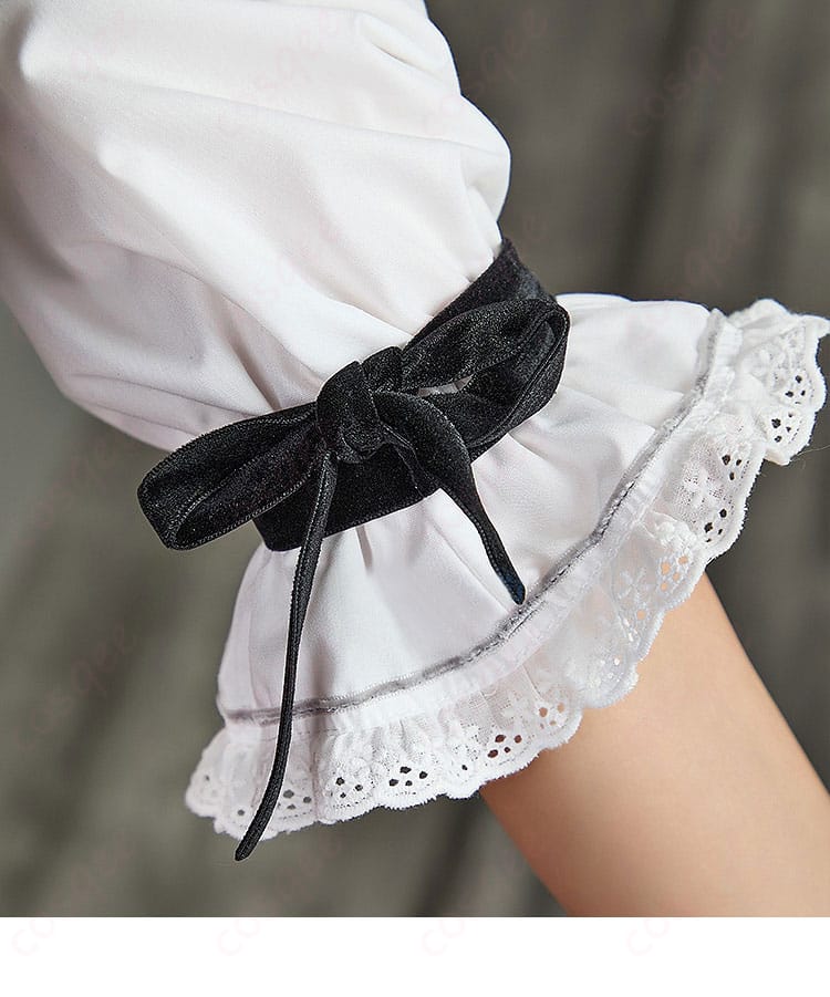 袖口の装飾ディテール:ホロのアルザス民族衣装の袖口部分の美しい装飾。