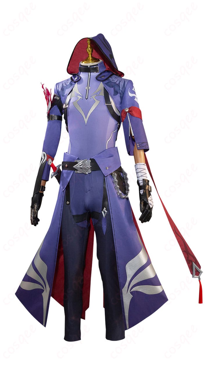 モゼ コスプレ衣装の側面の詳細。装飾やシルエットが見えるデザインが特徴です。