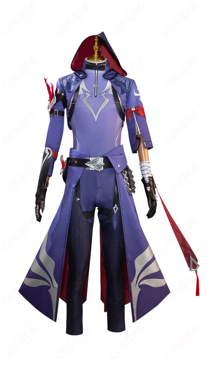 モゼ コスプレ衣装の正面からの画像。高忠実度でデザインされた衣装がしっかりと映し出されています。